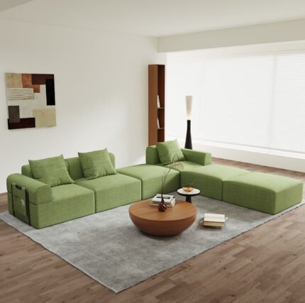 Saien Custom Modular Sofa Bed Chair with High-Density Foam for Living Room